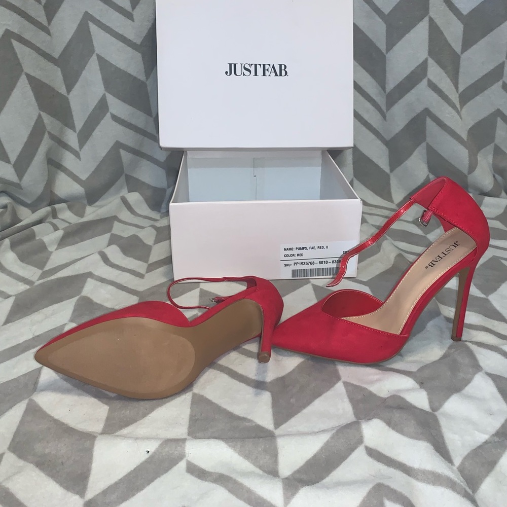 Red high heels
